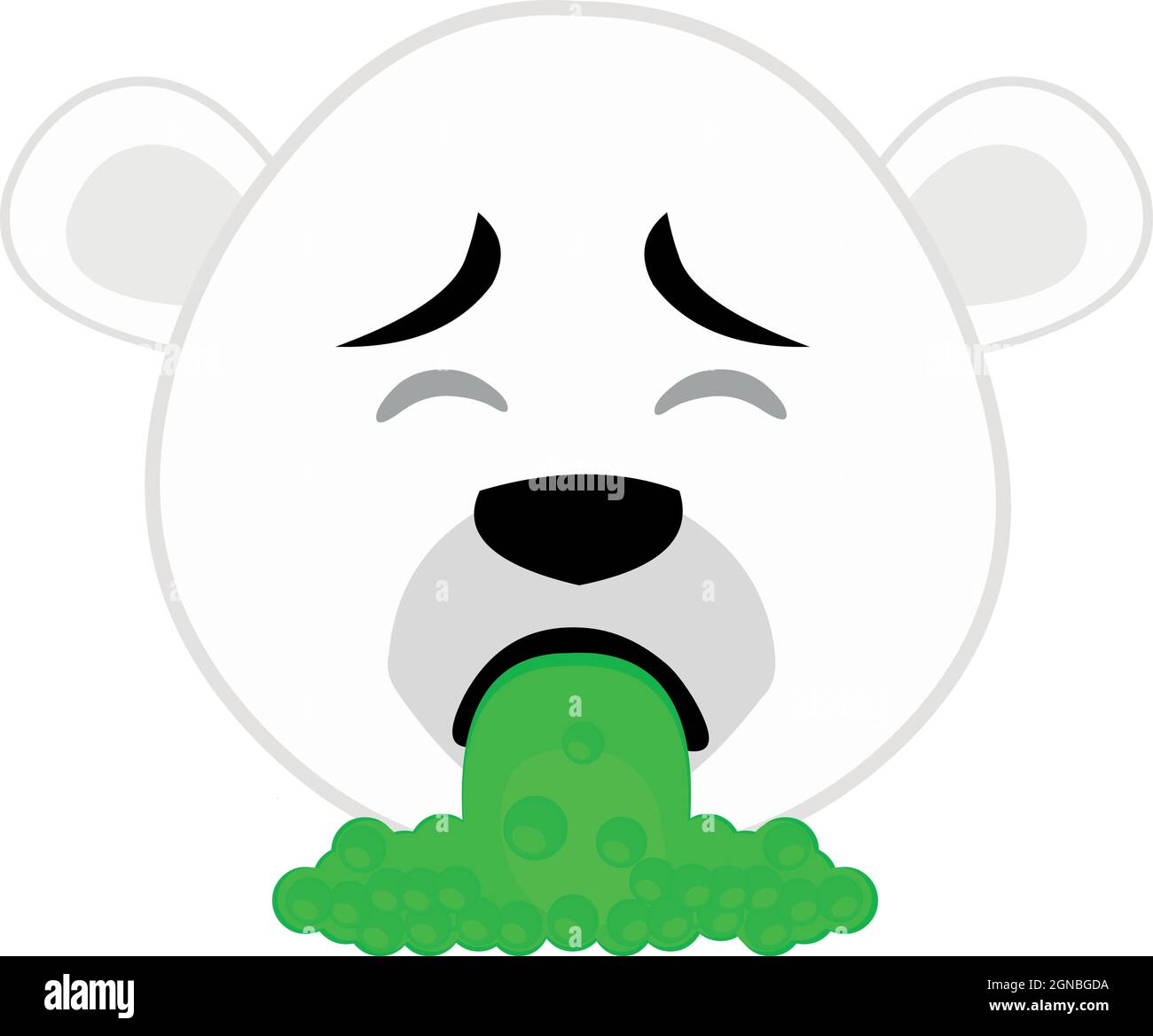Vomir De La Mousse Blanche Femme Vomi animal Banque de photographies et d'images à haute résolution - Alamy