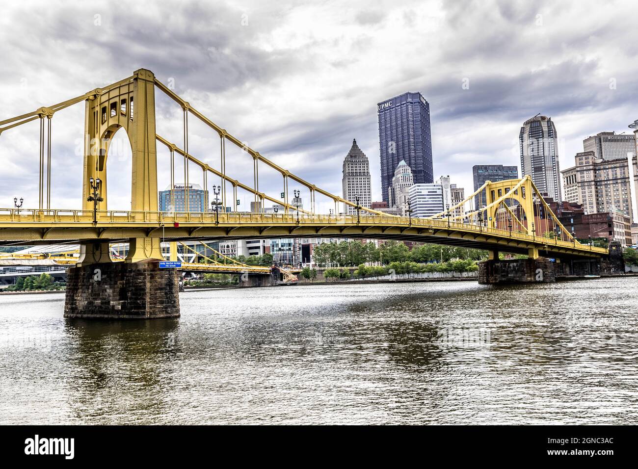 Pont Andy Warhol - Pittsburgh Banque D'Images