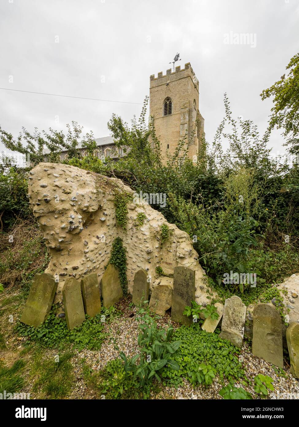 Église Saint-Nicolas, Salthouse, Norfolk Banque D'Images