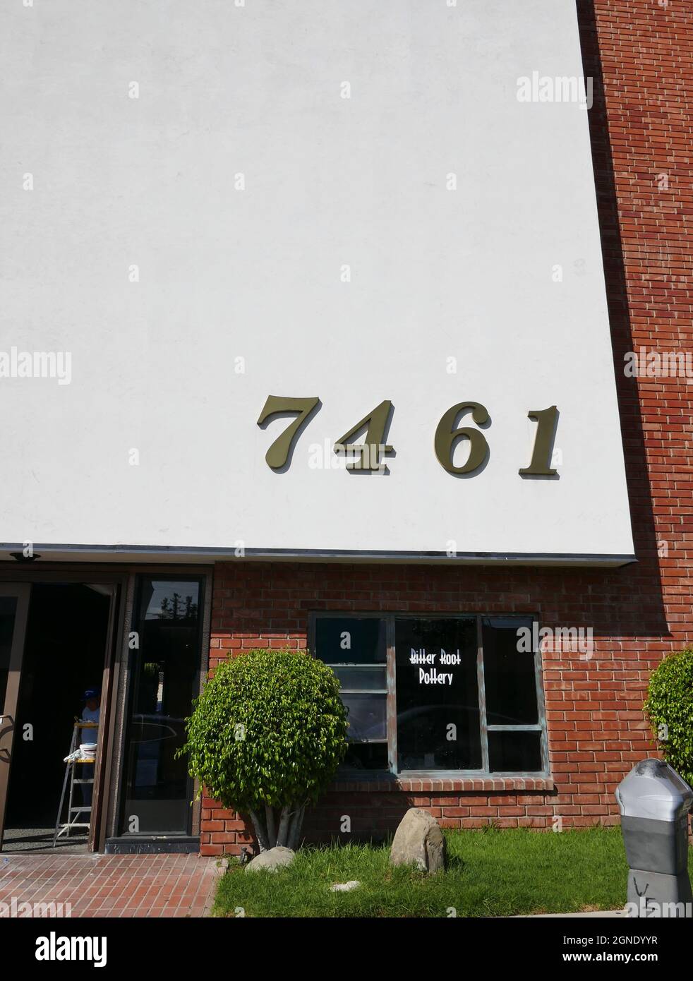 Los Angeles, Californie, États-Unis 22 septembre 2021 Une vue générale de l'atmosphère de l'Entertainer Liberace and Love Scott Thorson ancien domicile/résidence au 7461 Beverly Blvd le 22 septembre 2021 à Los Angeles, Californie, États-Unis. Photo par Barry King/Alay stock photo Banque D'Images