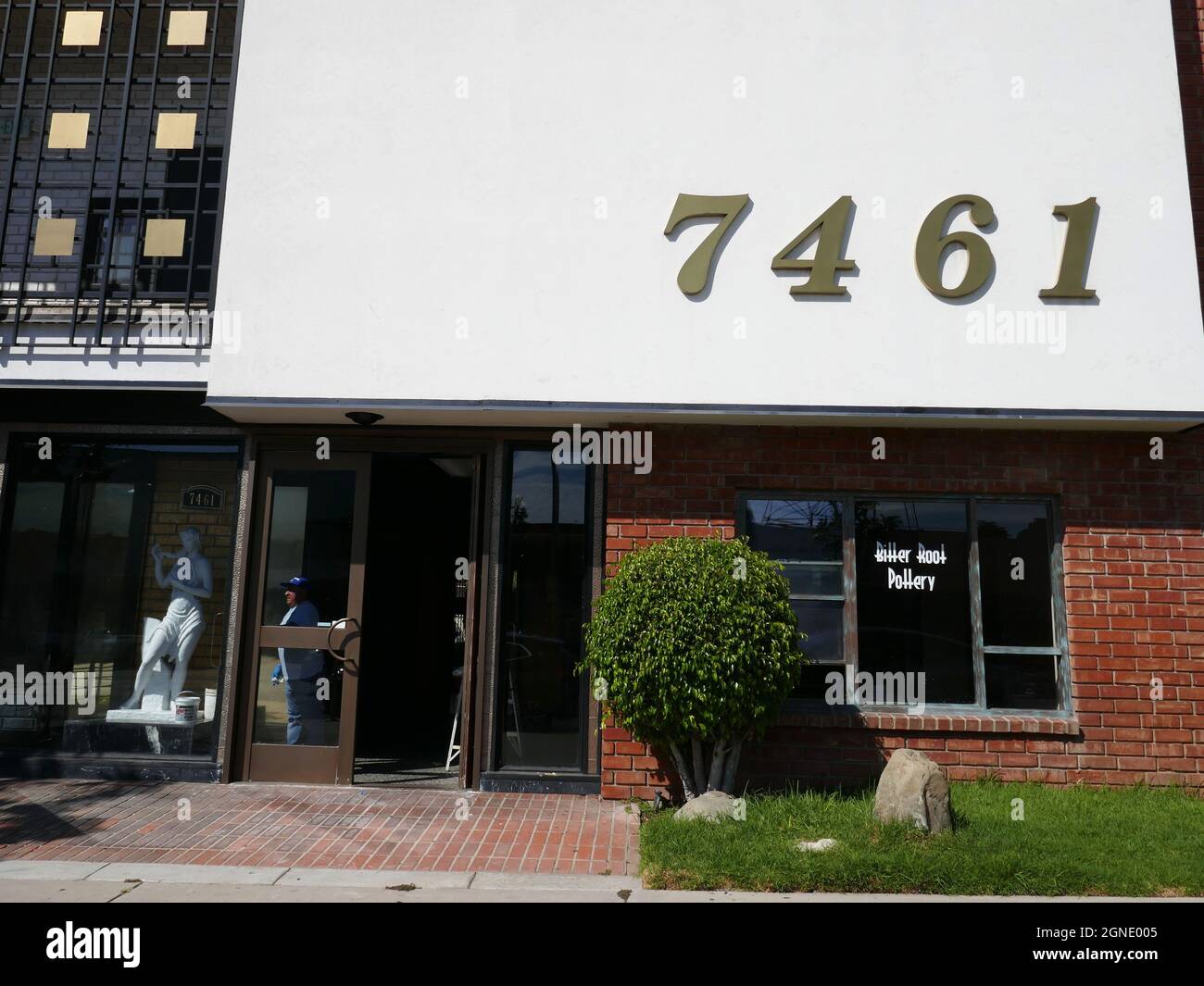 Los Angeles, Californie, États-Unis 22 septembre 2021 Une vue générale de l'atmosphère de l'Entertainer Liberace and Love Scott Thorson ancien domicile/résidence au 7461 Beverly Blvd le 22 septembre 2021 à Los Angeles, Californie, États-Unis. Photo par Barry King/Alay stock photo Banque D'Images