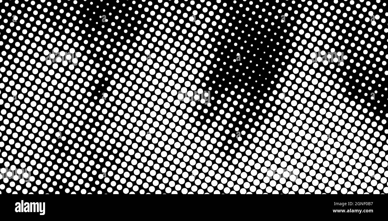 Grunge un arrière-plan en pointillés de demi-teinte blanc. Élément de design tendance et sale. Cercles tachetés. Texture des points de superposition. Style salopant Illustration de Vecteur