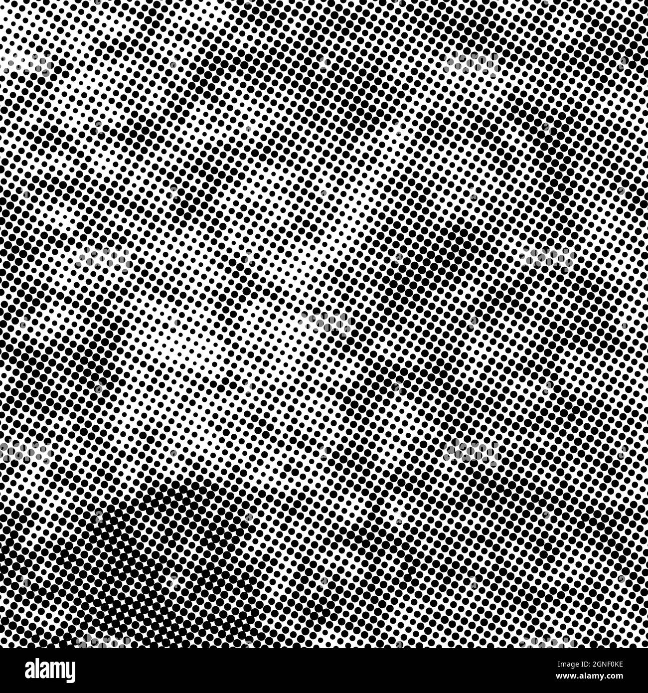 Grunge l'arrière-plan en pointillés demi-tons. Élément de design tendance et sale. Cercles tachetés. Texture des points de superposition. Style salopant Illustration de Vecteur