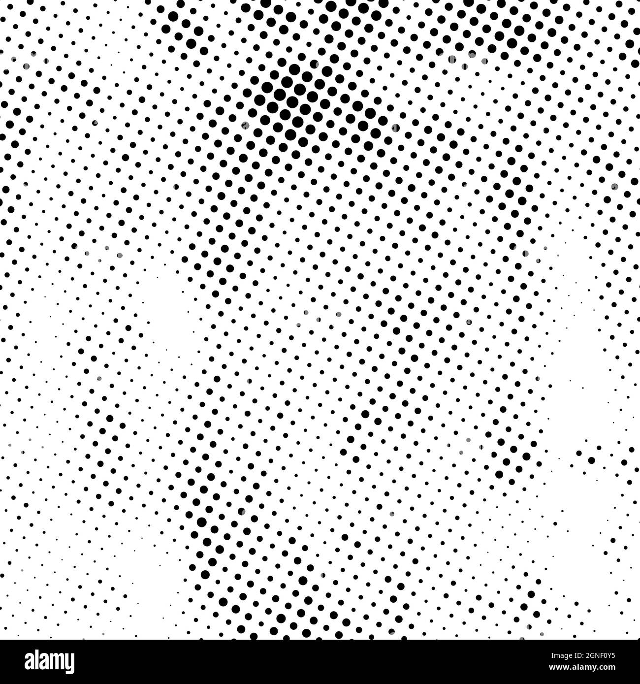 Arrière-plan en pointillés gris noir. Élément de design tendance et sale. Cercles tachetés. Texture des points de superposition. Style salopant Illustration de Vecteur