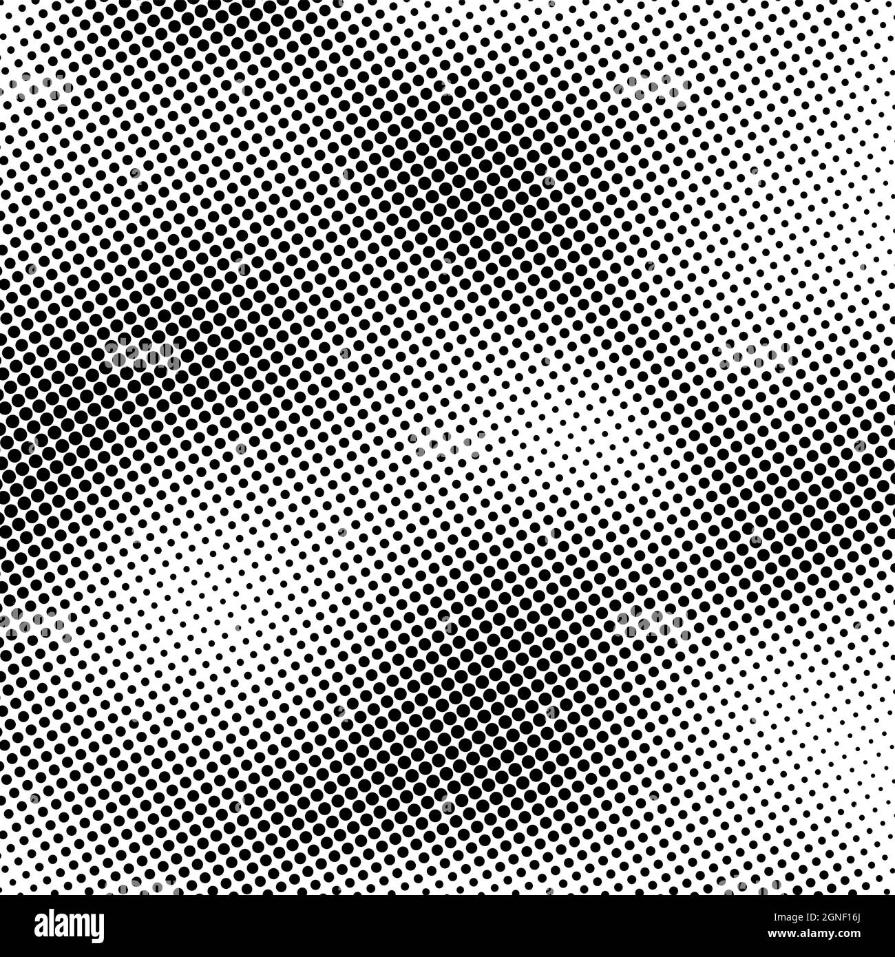 Arrière-plan en pointillés demi-tons. Élément de design tendance et sale. Cercles tachetés. Texture des points de superposition. Style salopant Illustration de Vecteur