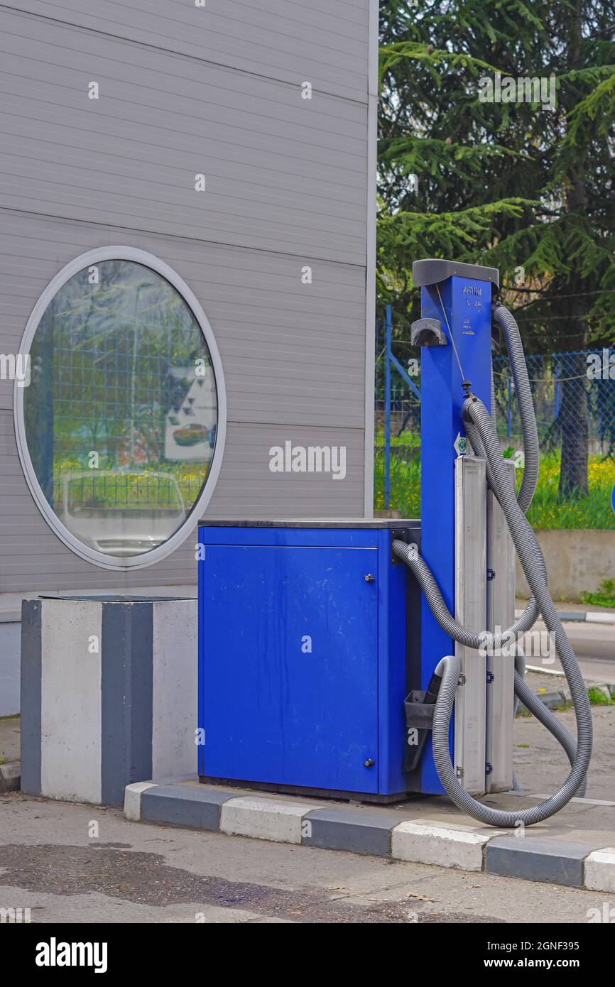 Aspirateur à la station de lavage auto libre-service Photo Stock - Alamy