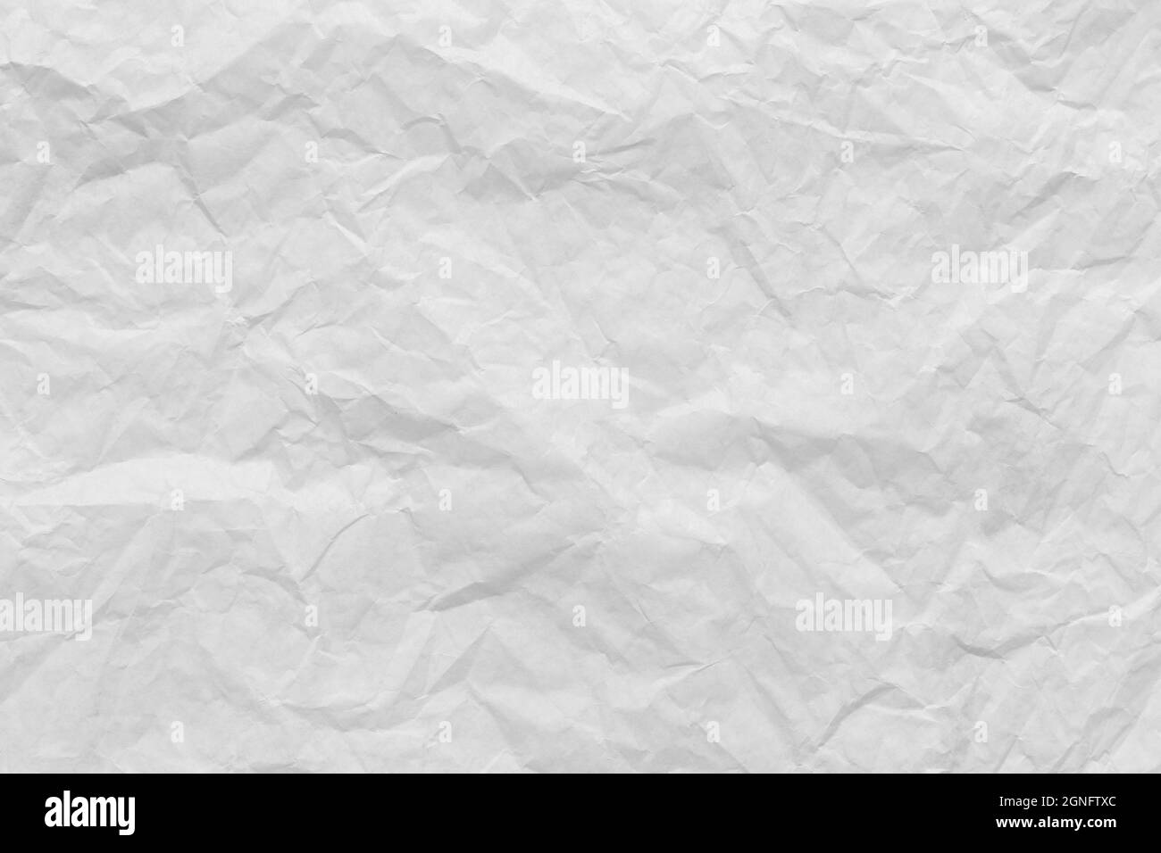Fond de papier d'art froissé blanc pour concevoir votre concept de texture. Banque D'Images
