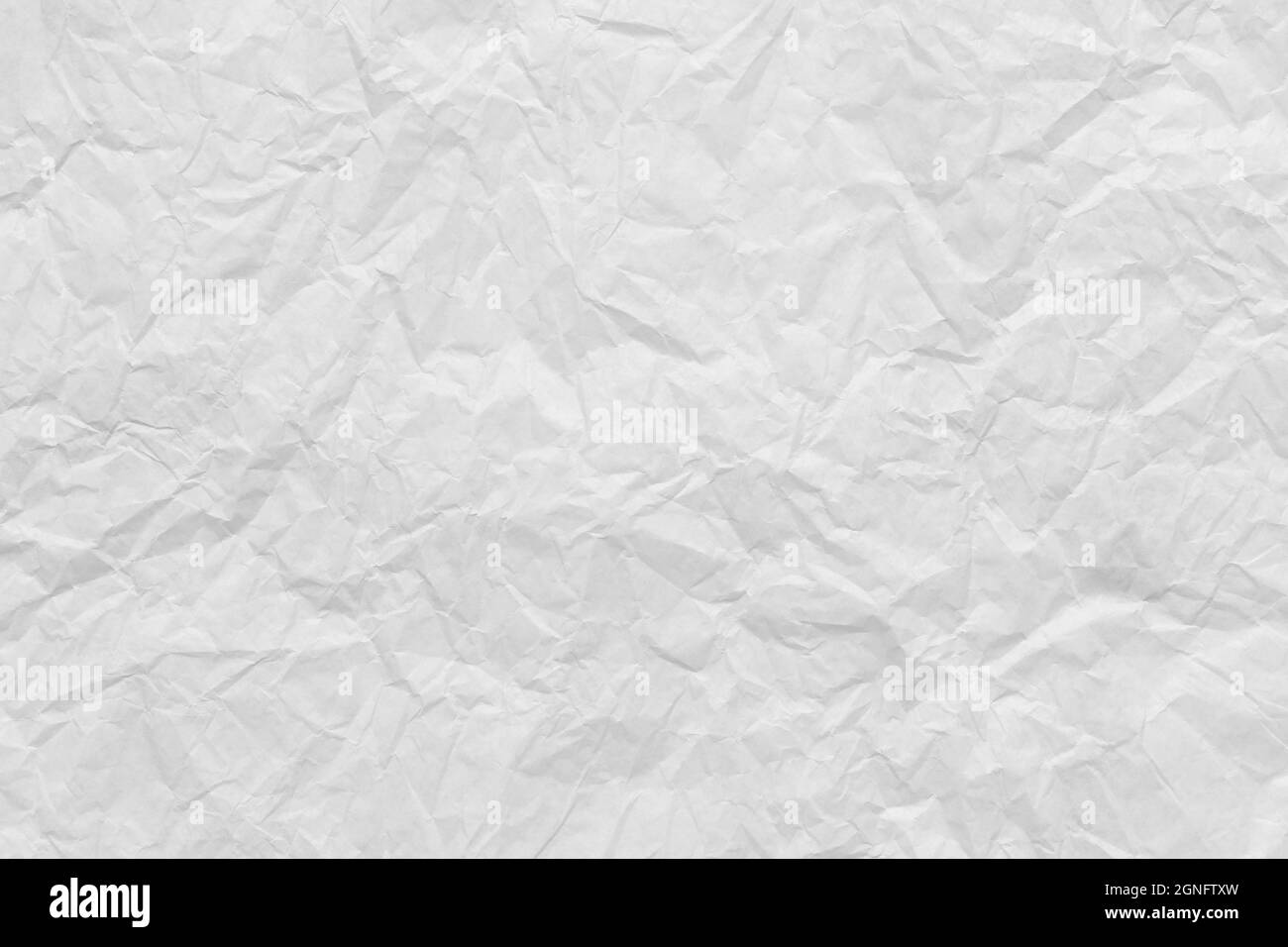 Fond de papier d'art froissé blanc pour concevoir votre concept de texture. Banque D'Images
