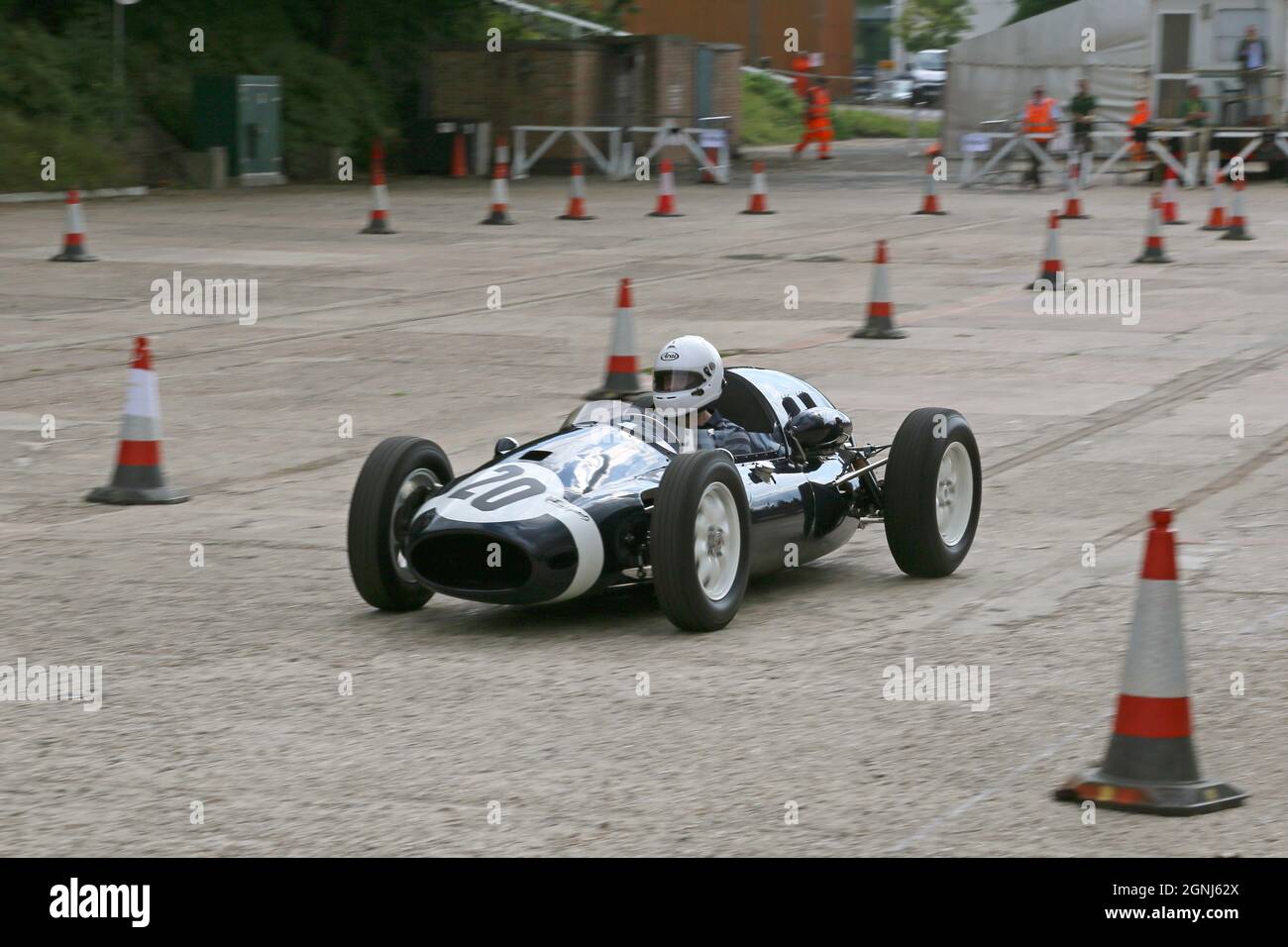 Cooper T45 (1958), Stirling Moss Tribute, 12 septembre 2021, Brooklands Museum, Weybridge,Surrey, Angleterre, Royaume-Uni, Europe Banque D'Images
