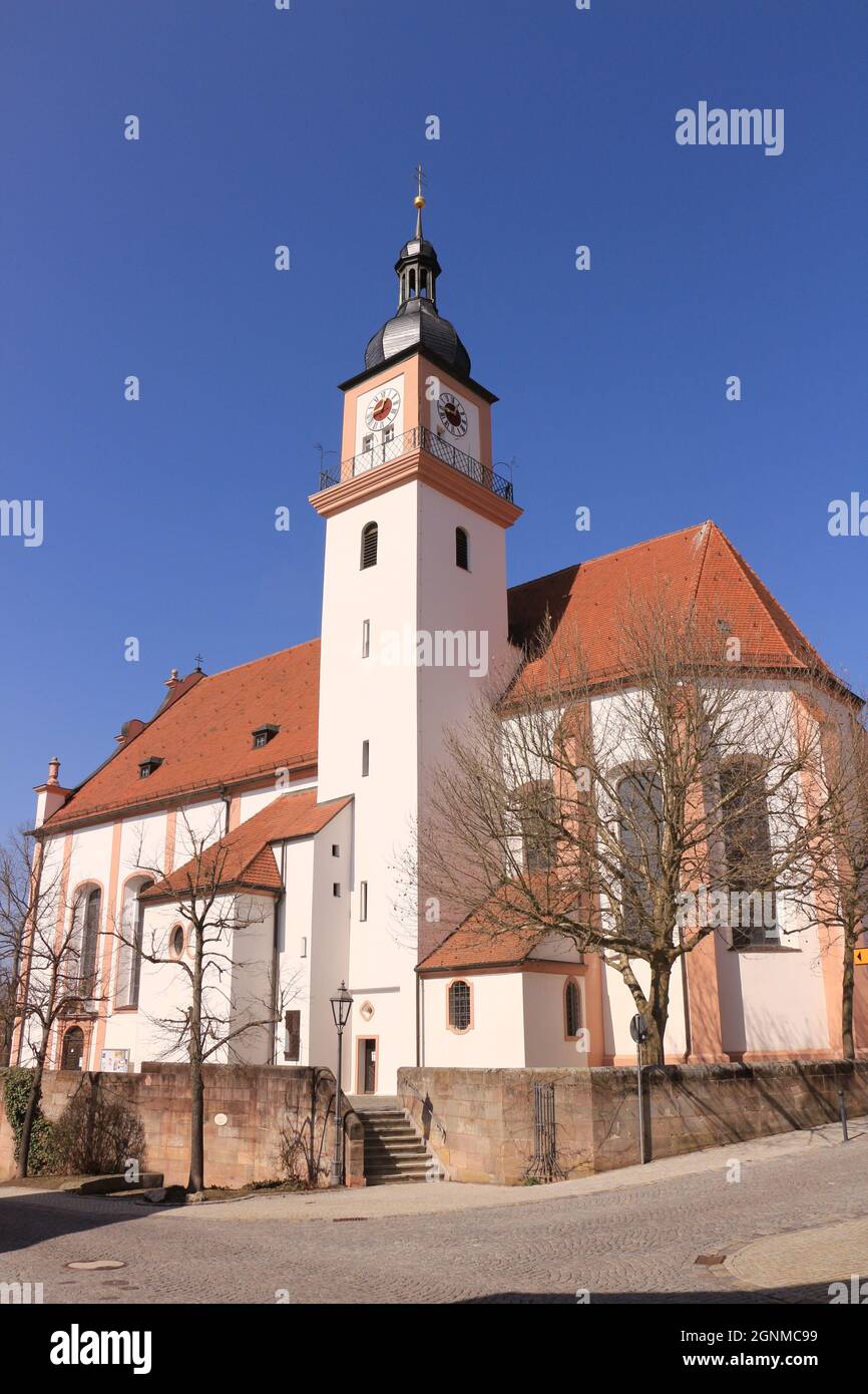 Impressionen aus der Altstadt von Hilpoltstein dans le Bayern Banque D'Images