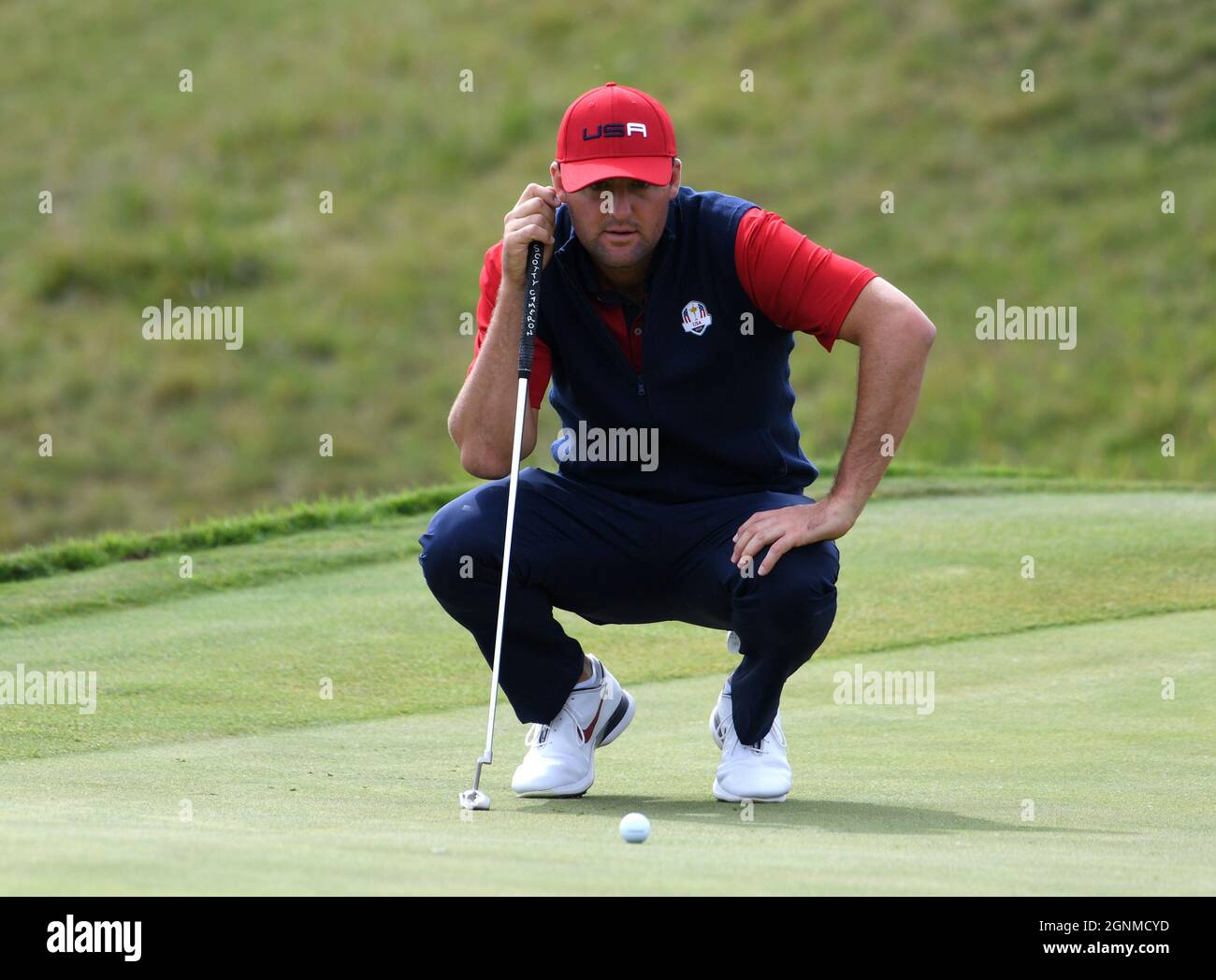 Au cours du troisième jour de la 43e Ryder Cup à Whistling Straits, Wisconsin. Date de la photo: Dimanche 26 septembre 2021. Banque D'Images