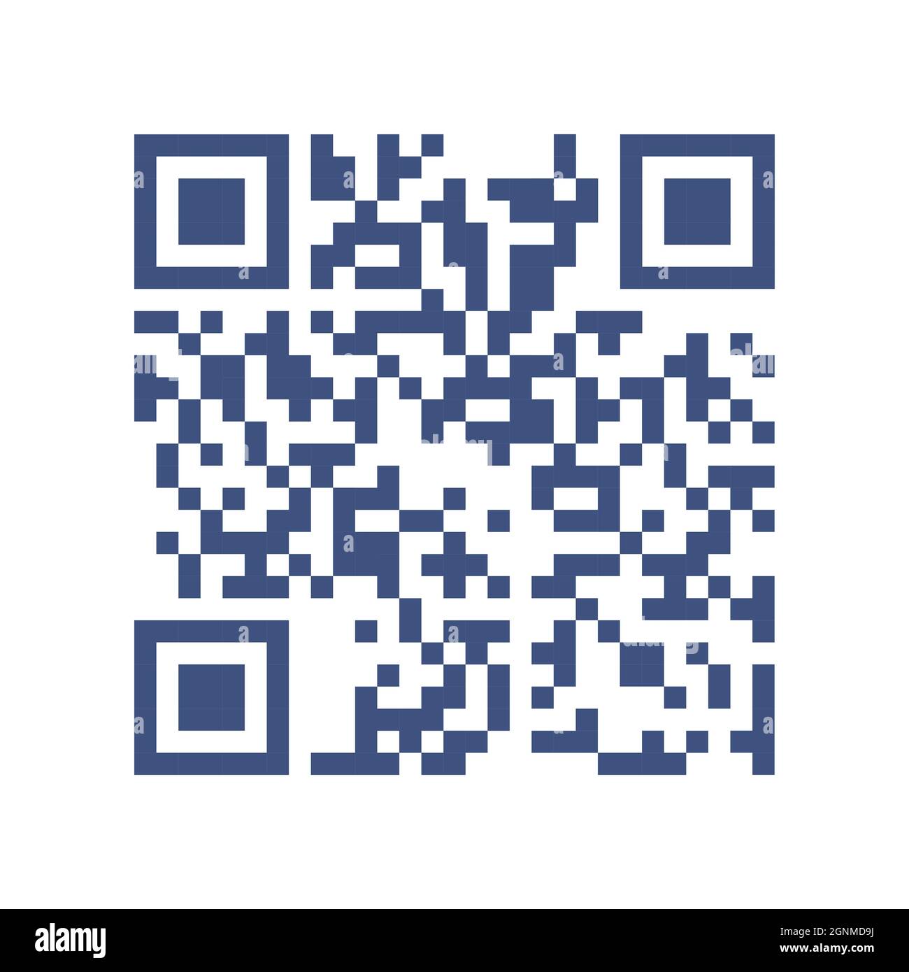 Échantillon de code QR vectoriel pour la numérisation de smartphone isolé sur fond blanc. Illustration vectorielle Illustration de Vecteur
