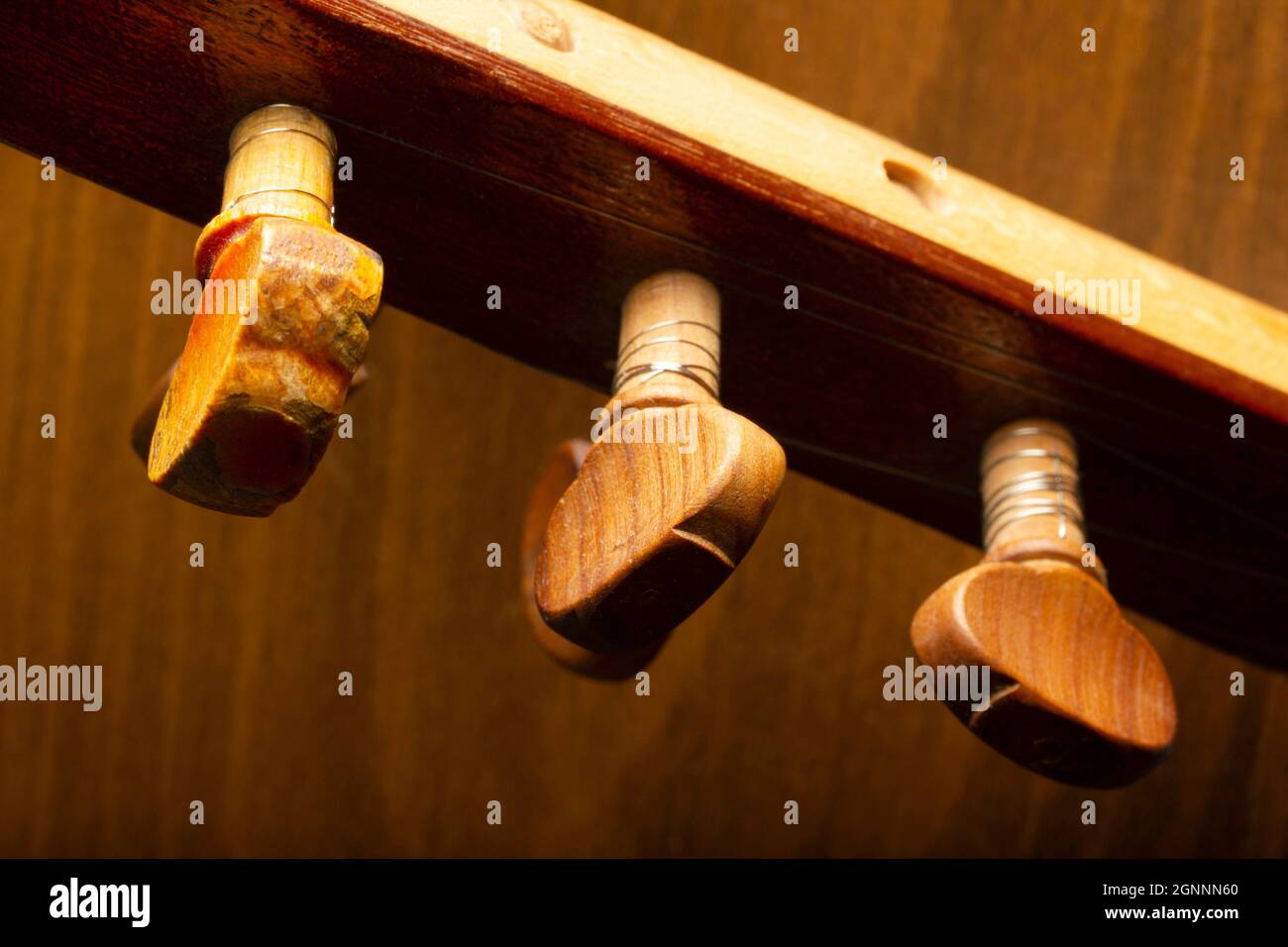 Saz baglama instrument de musique turc. Musique ethnique Anatolie. Banque D'Images