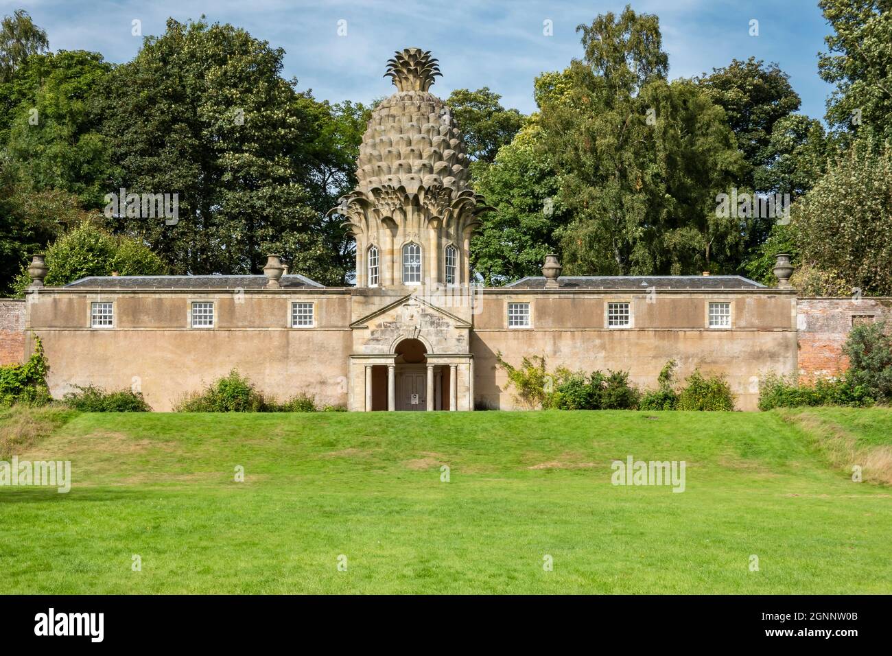 Folie ananas à Dunmore Park, à Airth près de Stirling dans Stirlingshire Écosse royaume-uni appartenant à la Natiional Trust for Scotland Banque D'Images