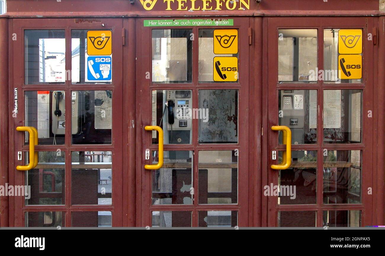 Téléphones, Autriche, Waldviertel, Krems Banque D'Images