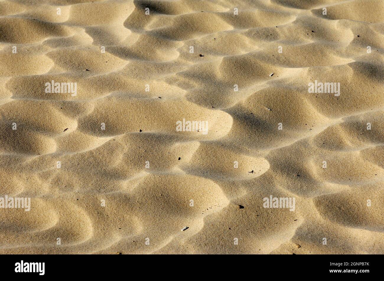 Motifs dans le sable, Australie Banque D'Images