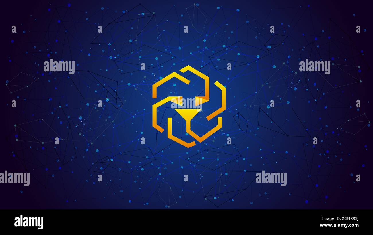 Un symbole de jeton SED Leo logo crypto-monnaie, icône de pièce isolée sur  fond blanc. Illustration vectorielle Image Vectorielle Stock - Alamy