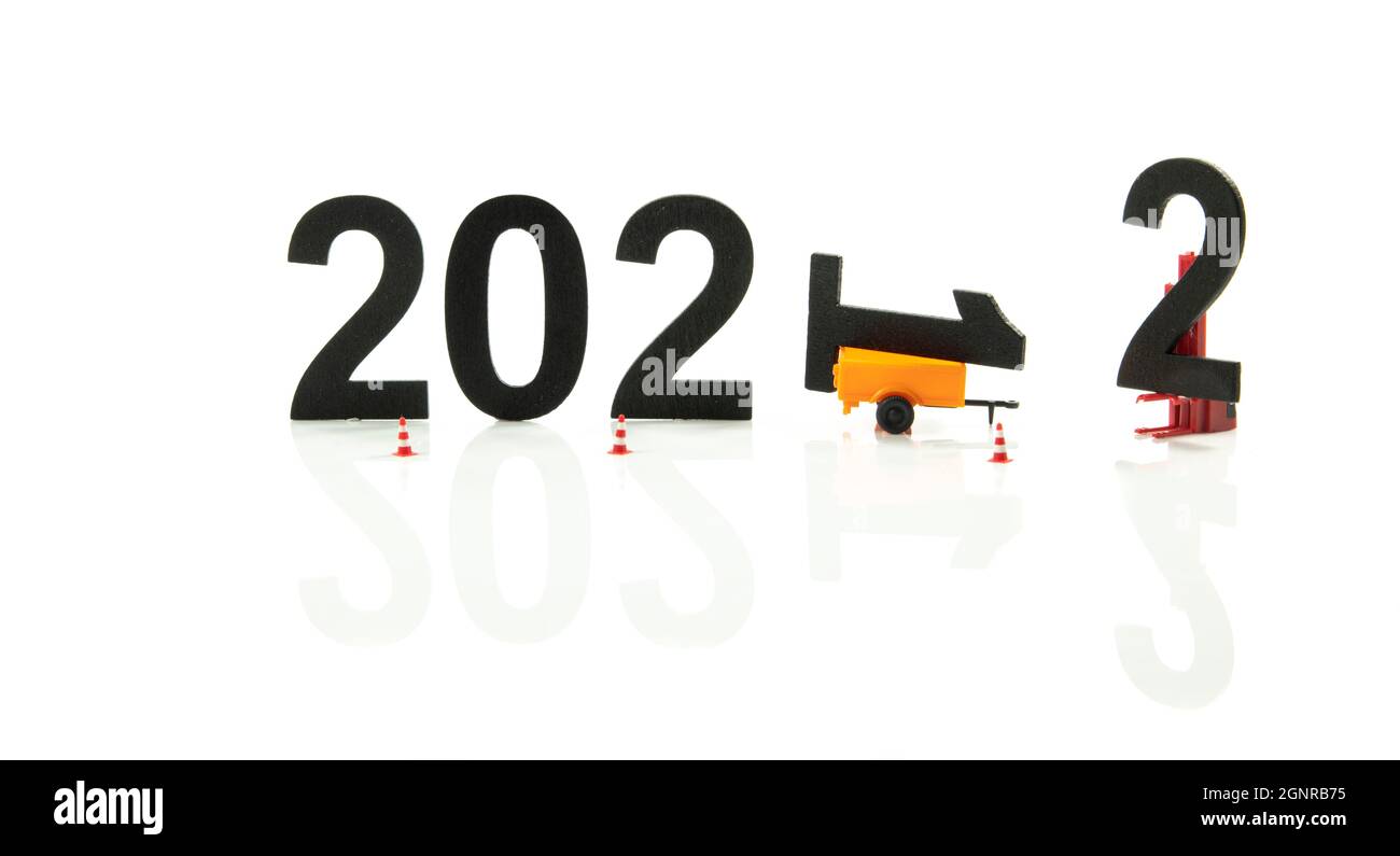 bonne année 2021 2022 Banque D'Images