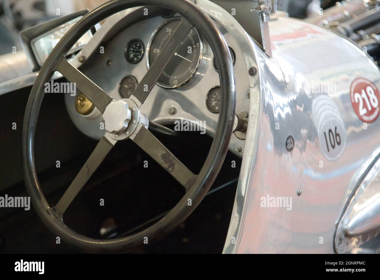 Voiture de course automobile Napier-Railton Endurance Record and Track 24 L, 1933, Brooklands Museum, Weybridge, Surrey,Angleterre Banque D'Images