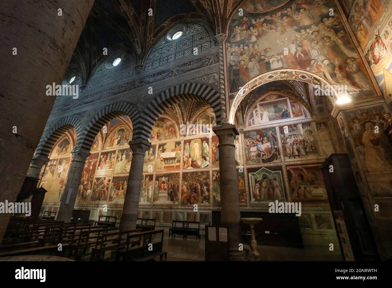 SAN GIMIGNANO, ITALIE Banque D'Images