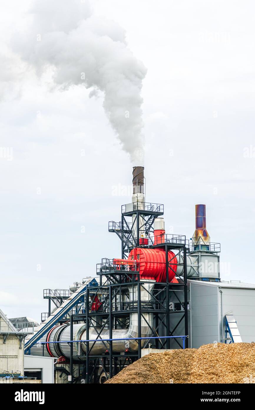 nouvelle usine moderne de fabrication de granulés de bois en — free download