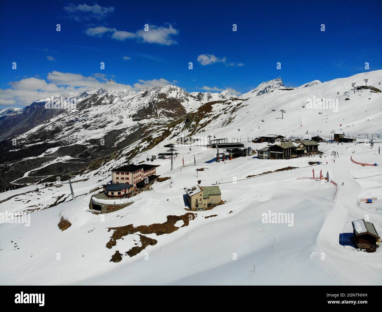 Riffelalp, Zermatt Banque D'Images