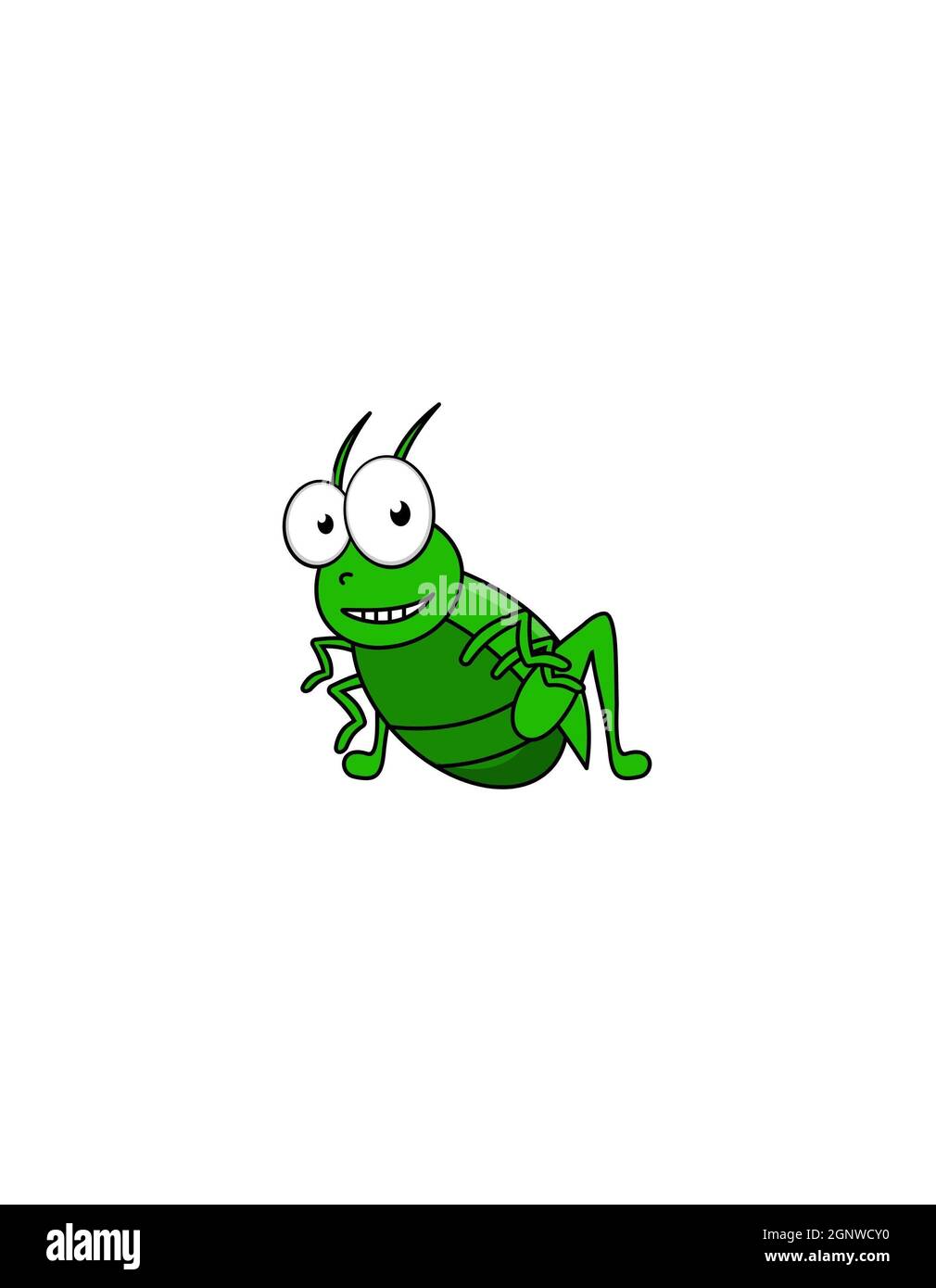 Mignon dessin animé insectes insecte mouche insecte miel abeille bourdon libellule papillon insectes isolés sur fond blanc Banque D'Images