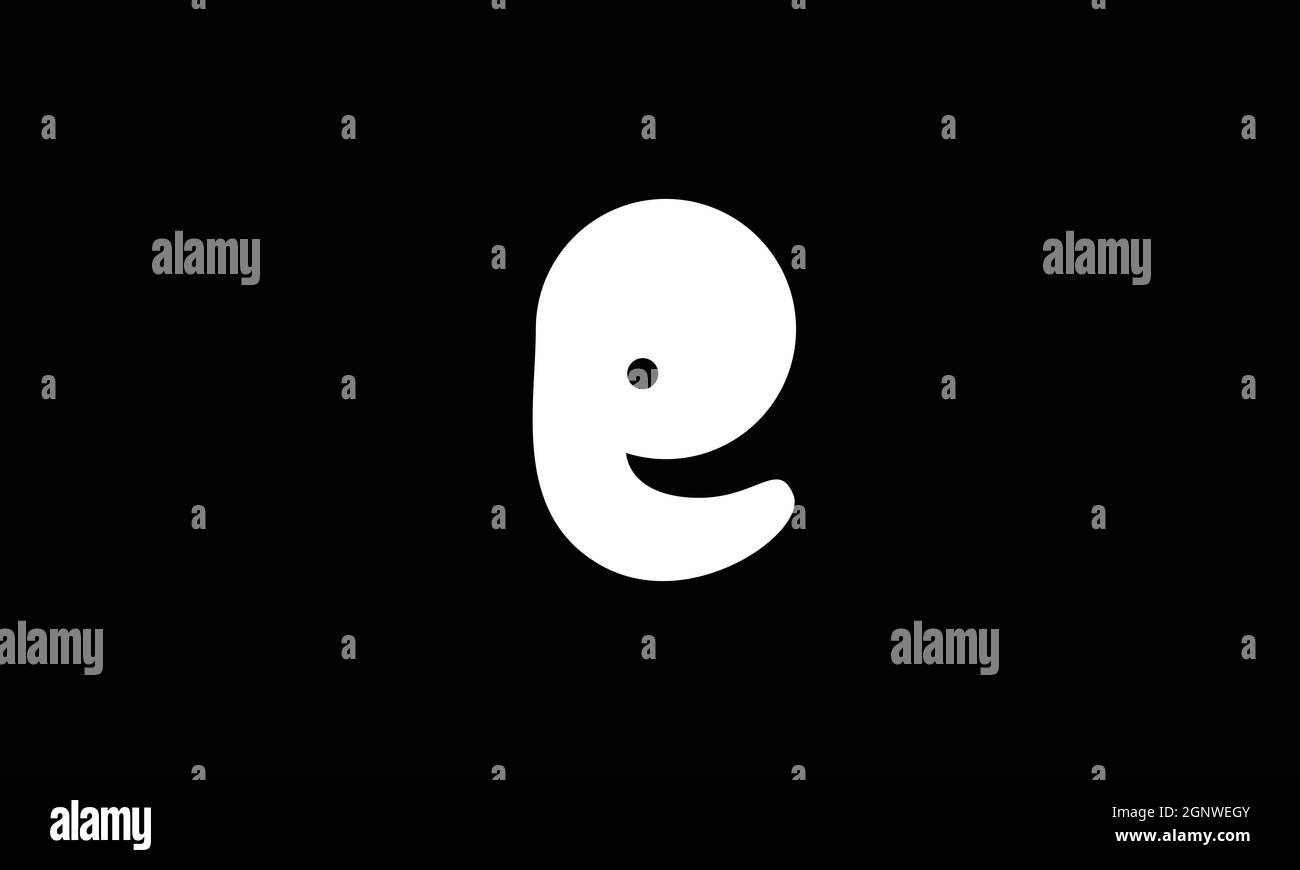 E motif éléphant vectoriel Illustration de Vecteur