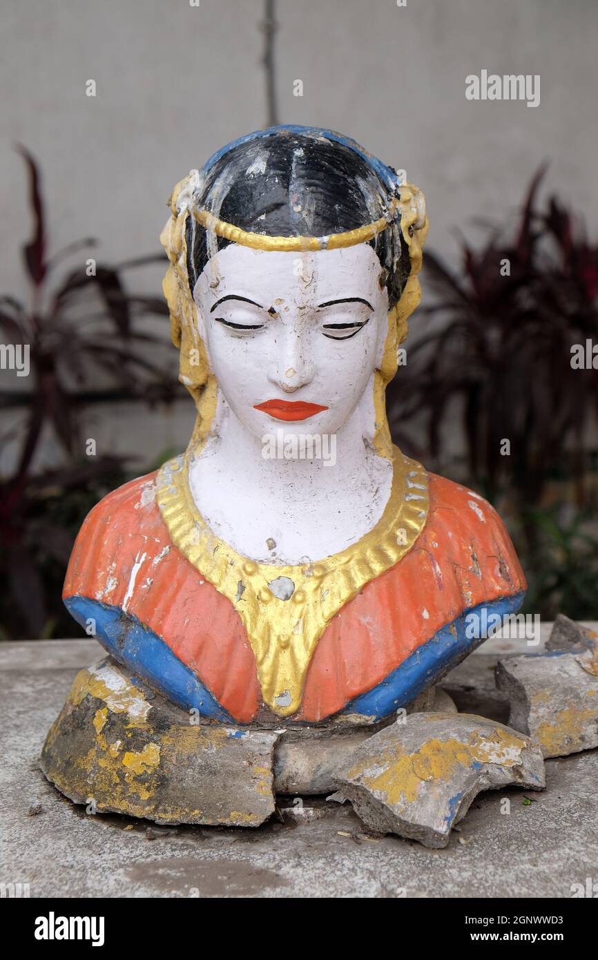 Le temple Jain (également appelé temple Parshwanath) est un temple Jain à Badridas Temple Street est une attraction touristique majeure à Kolkata, Bengale occidental, Inde Banque D'Images