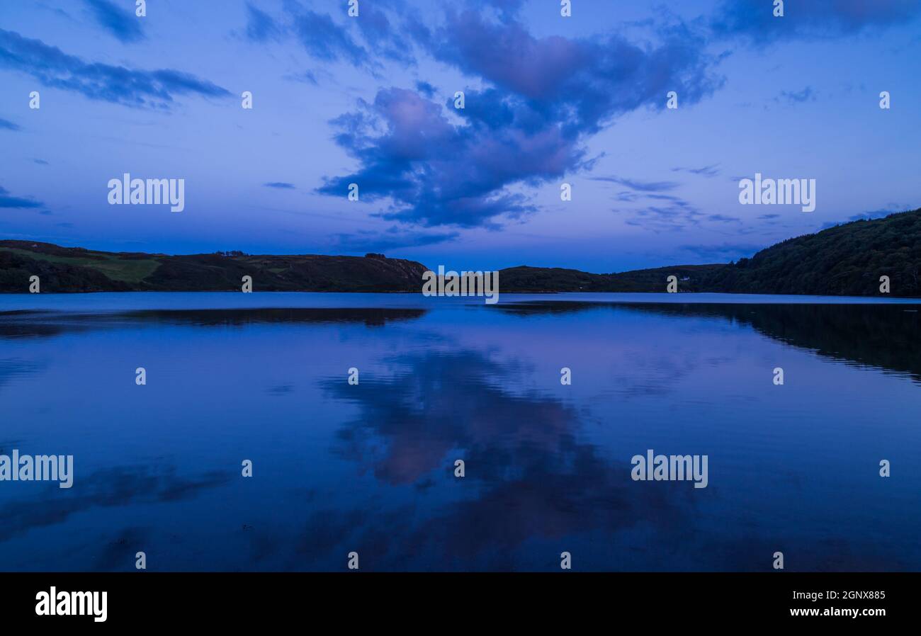 Lough Hyne, West Cork, Irlande Banque D'Images