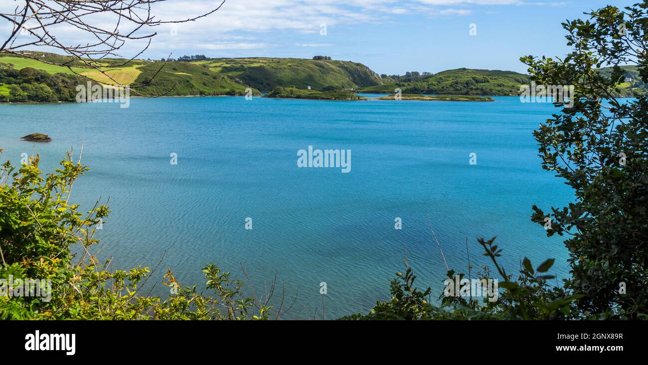 Lough Hyne, West Cork, Irlande Banque D'Images