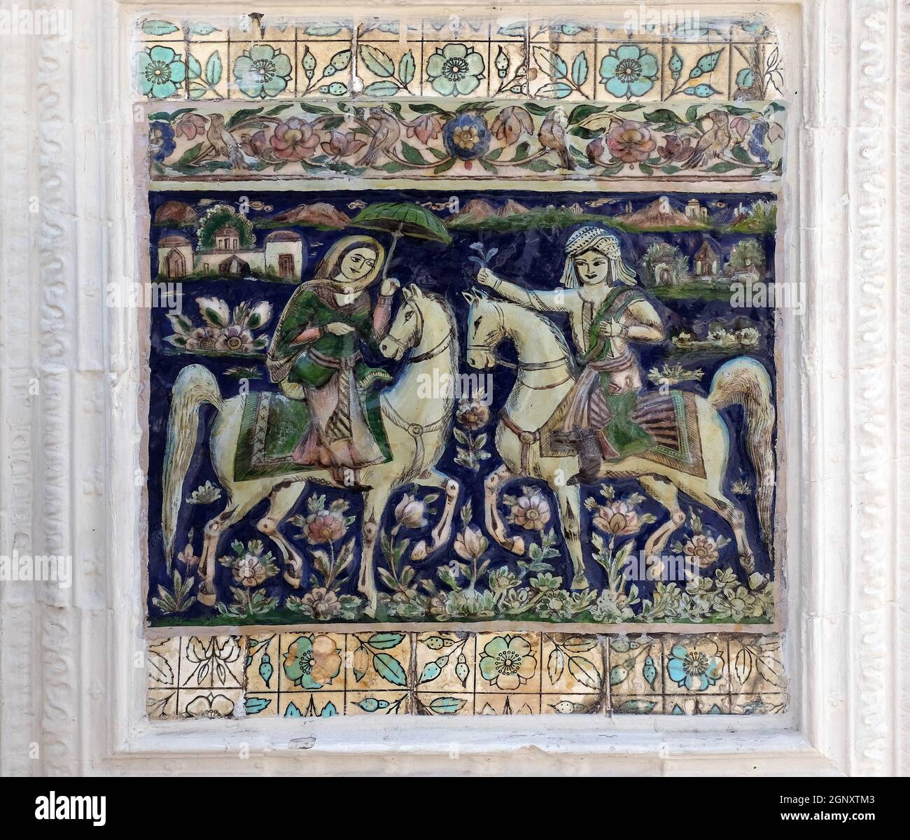 Temple Jain (également appelé Temple Parshwanath) à la rue du Temple Badridas à Kolkata, Bengale occidental, Inde Banque D'Images