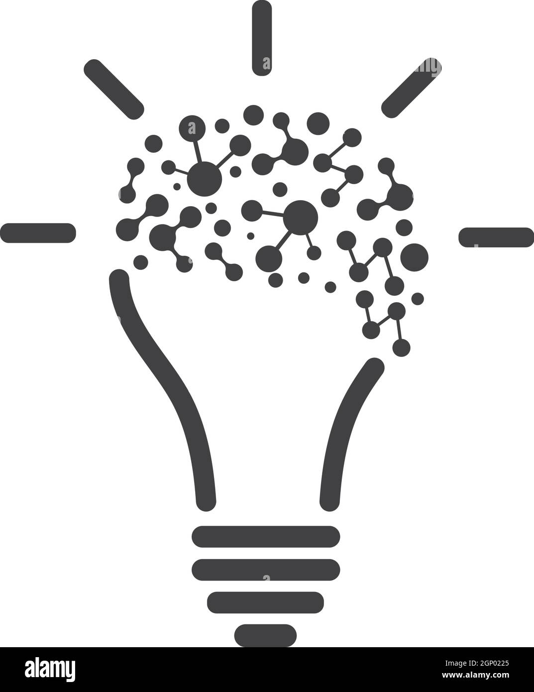 idée d'ampoule, créatif, illustration de concept Illustration de Vecteur