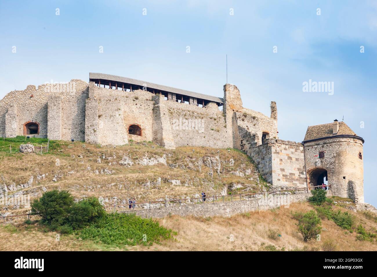 Château de Sumeg (Sumegi var), Transdanubie occidentale, Hongrie Banque D'Images