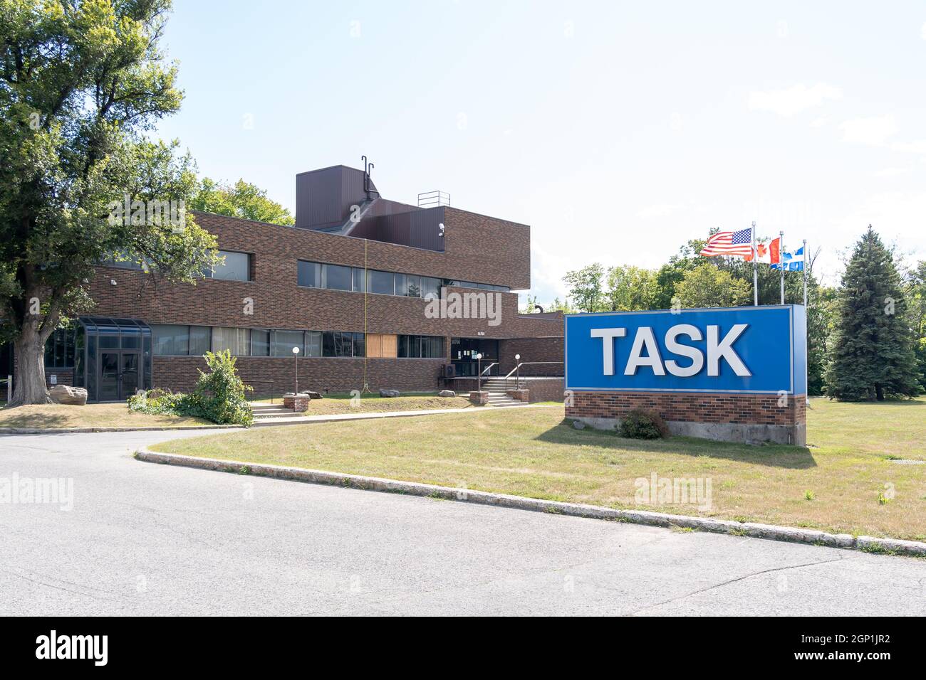 Kirkland, QC, Canada - le 3 septembre 2021 : quartier général de la tâche à Kirkland, QC, Canada. Banque D'Images