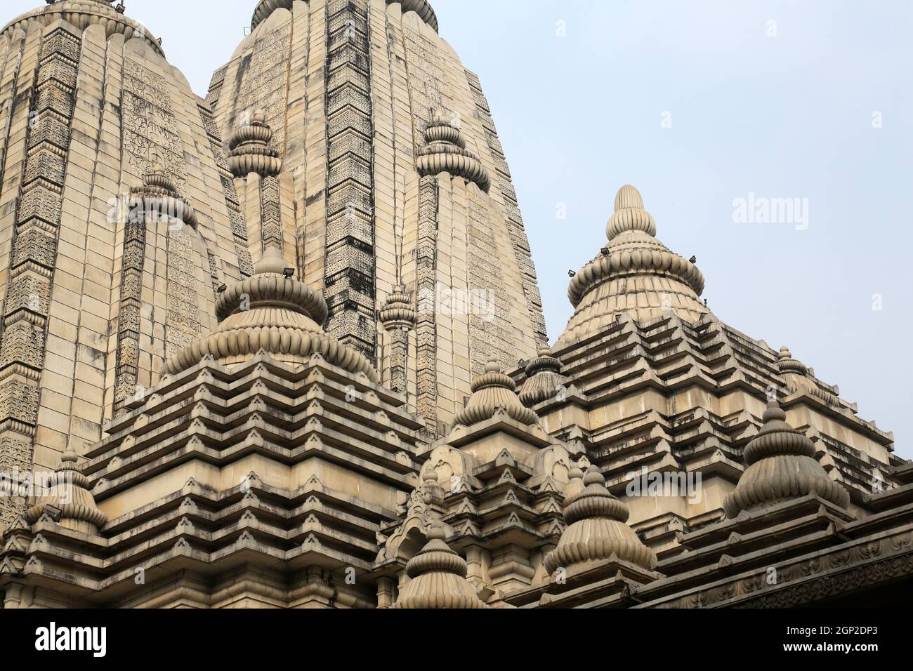 Birla Mandir (Temple hindou) à Kolkata, Bengale occidental, Inde Banque D'Images