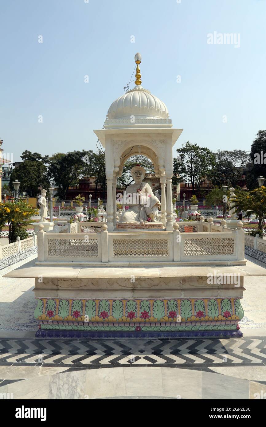 Jain temple, Kolkata, West Bengal, India Banque D'Images