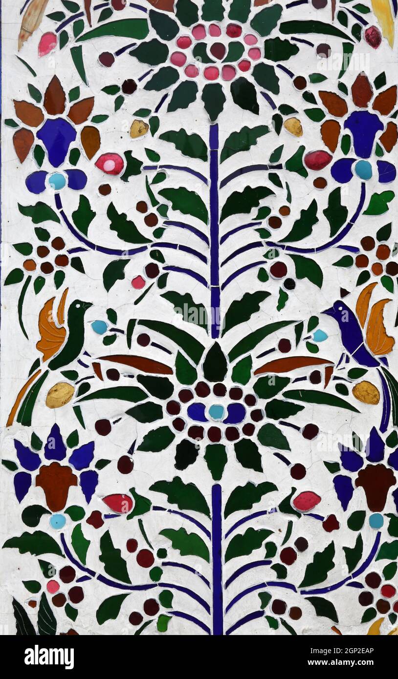 Jain temple, Kolkata, West Bengal, India Banque D'Images