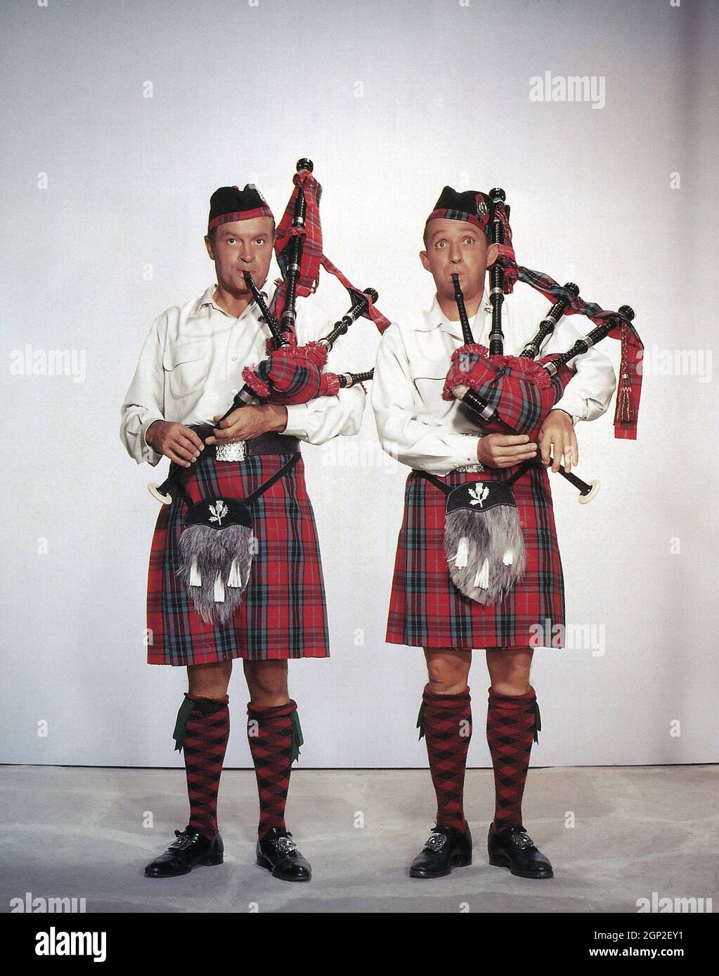 ROUTE VERS BALI, de gauche : Bob Hope, Bing Crosby, 1952. Banque D'Images