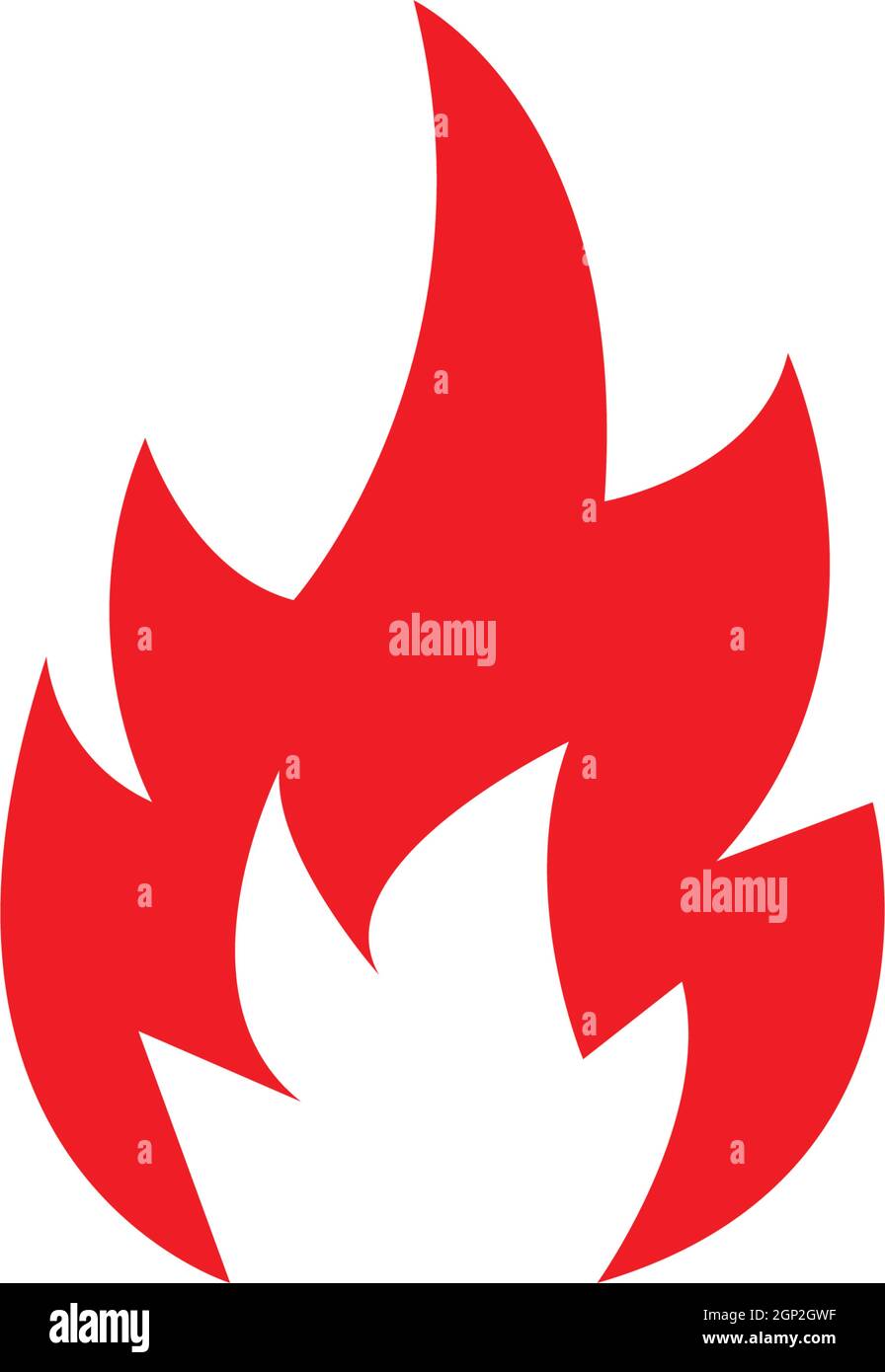 Illustration de vecteur de flamme Illustration de Vecteur