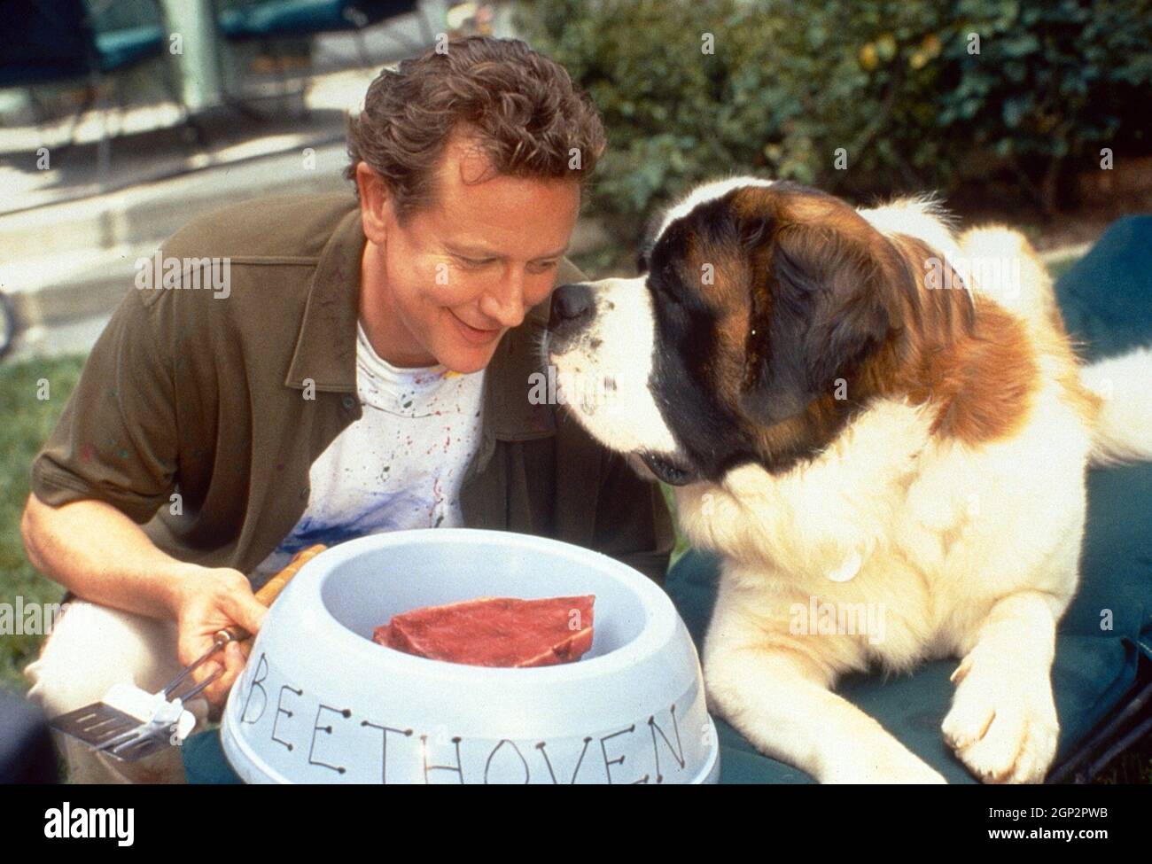 4E DE BEETHOVEN, juge Reinhold, Beethoven, 2001. © Universal Pictures / Courtesy Everett Colletion Banque D'Images