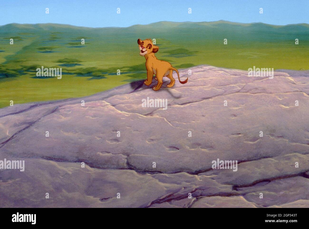 LE ROI LION, Simba (voix: Jonathan Taylor Thomas), 1994. ©Walt Disney