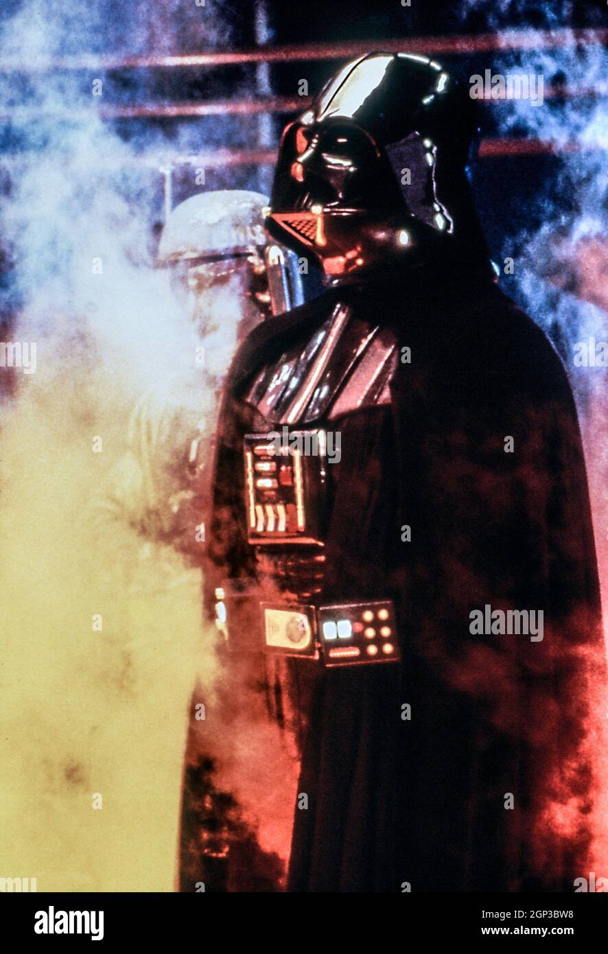 STAR WARS: ÉPISODE V - L'EMPIRE CONTRE-ATTAQUE, David Prowse comme Darth Vader, 1980. ©20th Century-Fox film Corporation, TM et Copyright/gracieuseté de la collection Everett Banque D'Images