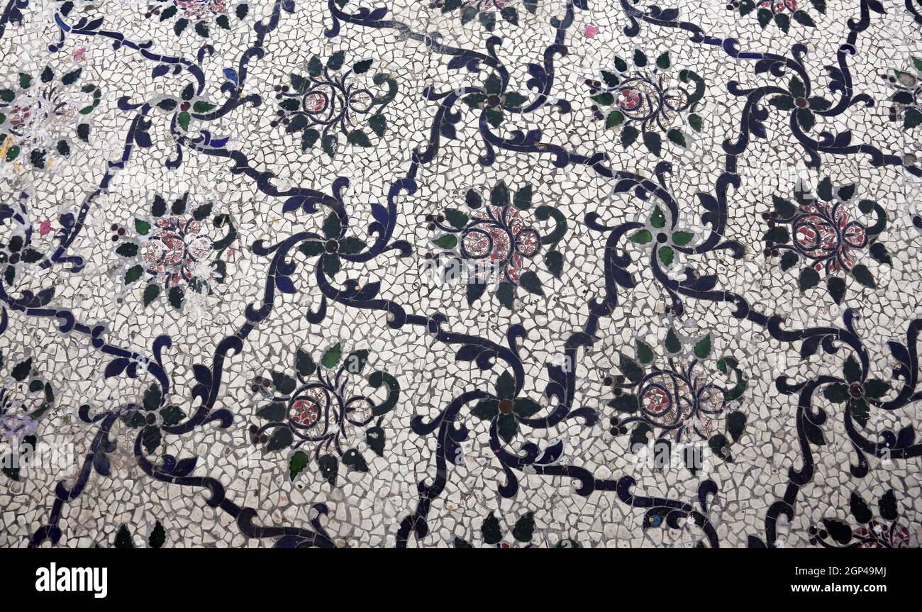 Jain temple, Kolkata, West Bengal, India Banque D'Images