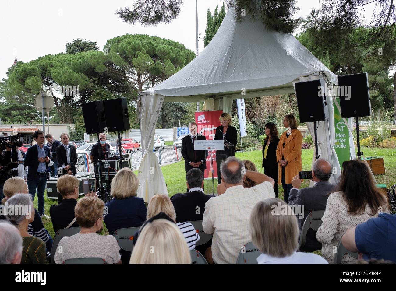 Toulouse, France. 28 septembre 2021. Deux ans après la mort du