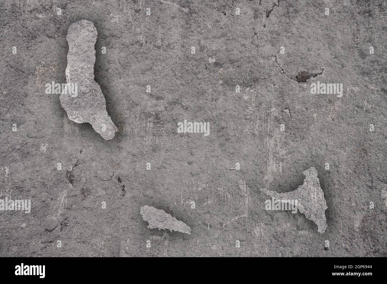 Carte des Comores sur le béton abîmé Banque D'Images