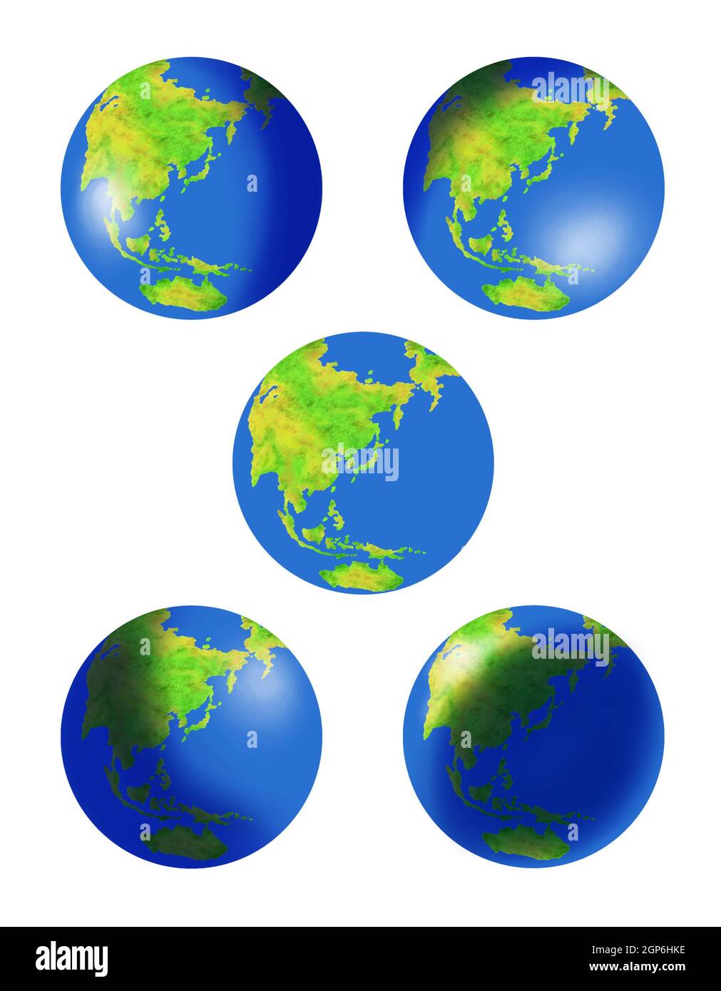 Terre, globe, carte du monde Banque D'Images