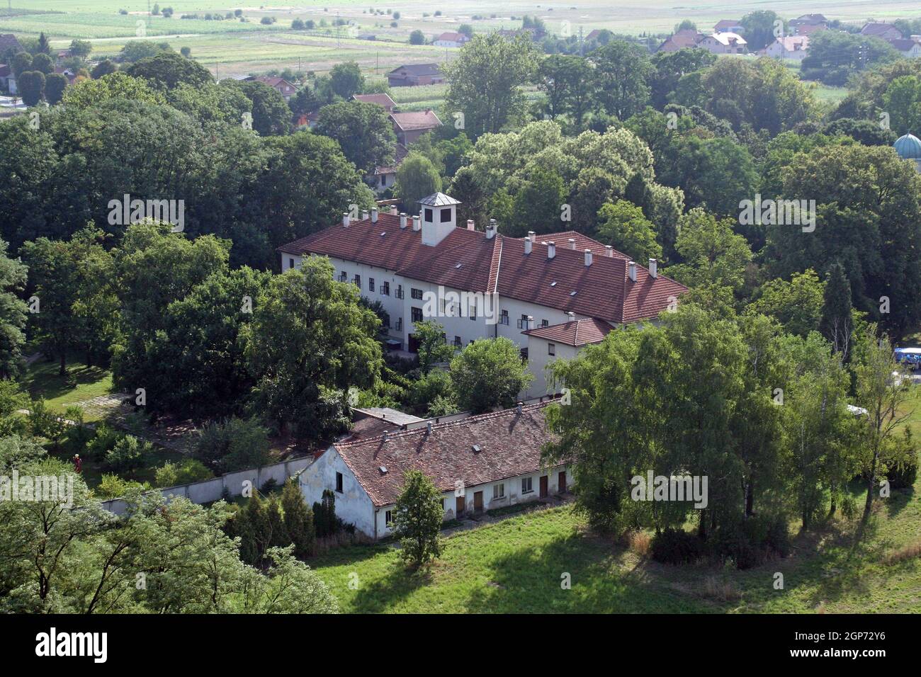 Monastère des Carmélites à Brezovica, Croatie Banque D'Images