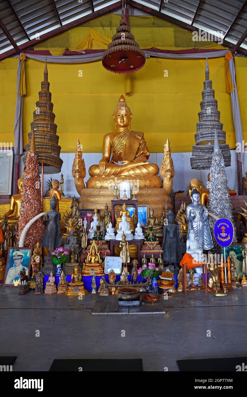 Autel du Grand Bouddha, Phuket, Thaïlande Banque D'Images