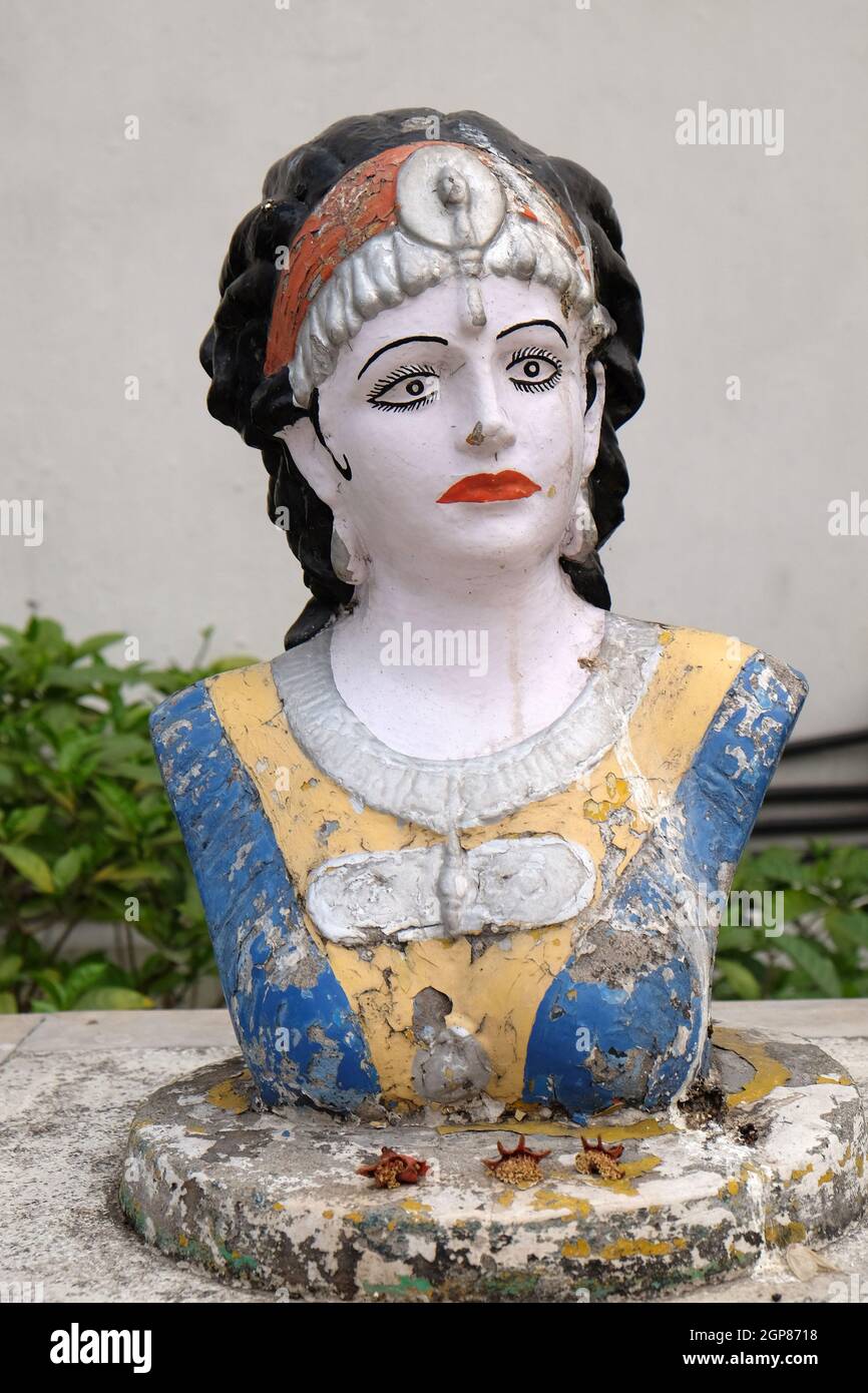 Le temple Jain (également appelé temple Parshwanath) est un temple Jain à Badridas Temple Street est une attraction touristique majeure à Kolkata, Bengale occidental, Inde Banque D'Images